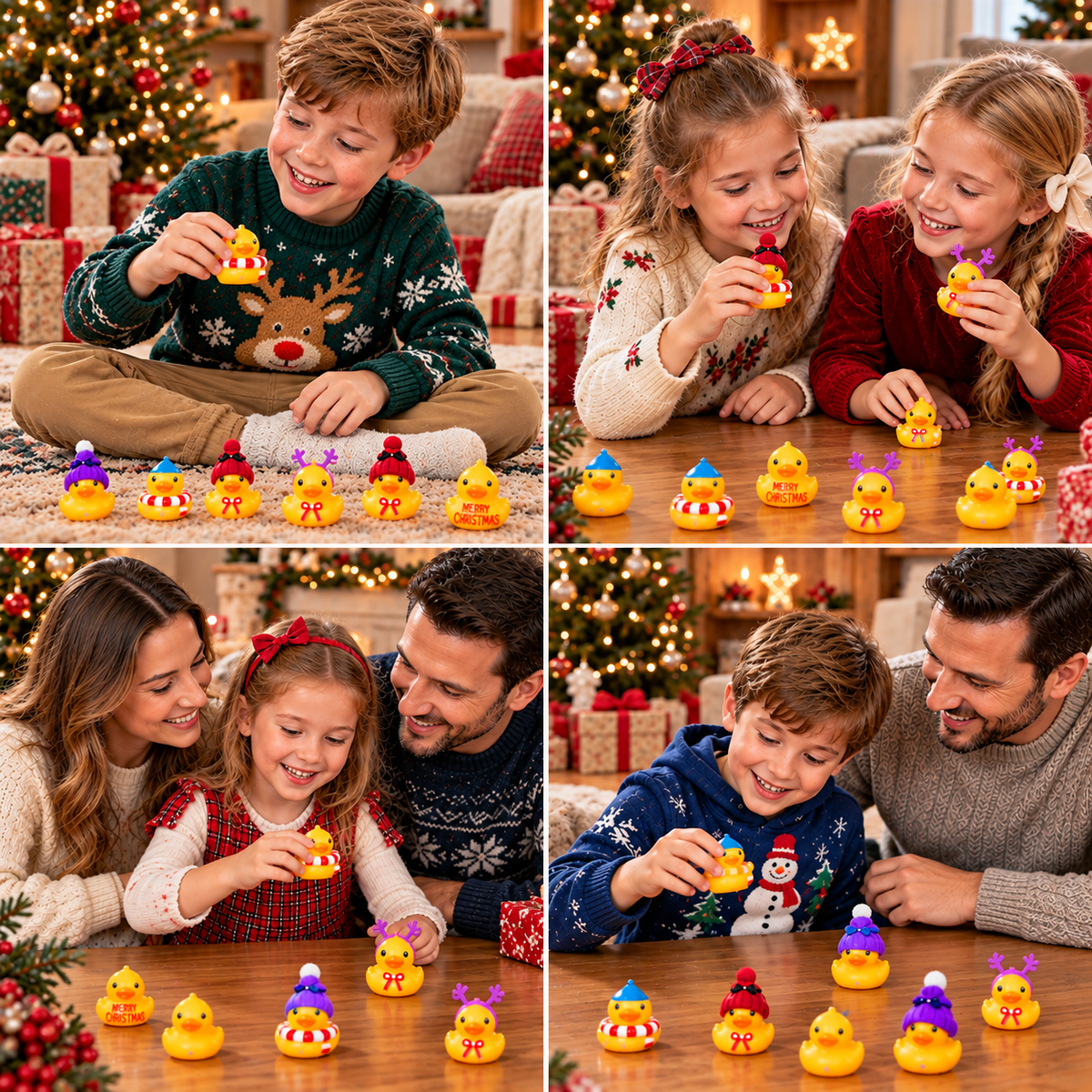 β³ Last Day to Save 49% β π¦ 24-Day Rubber Duck Christmas Advent Calendar | Discover a Cute New Duck Surprise Every Day & Build a Festive Collection Kids Will Love π