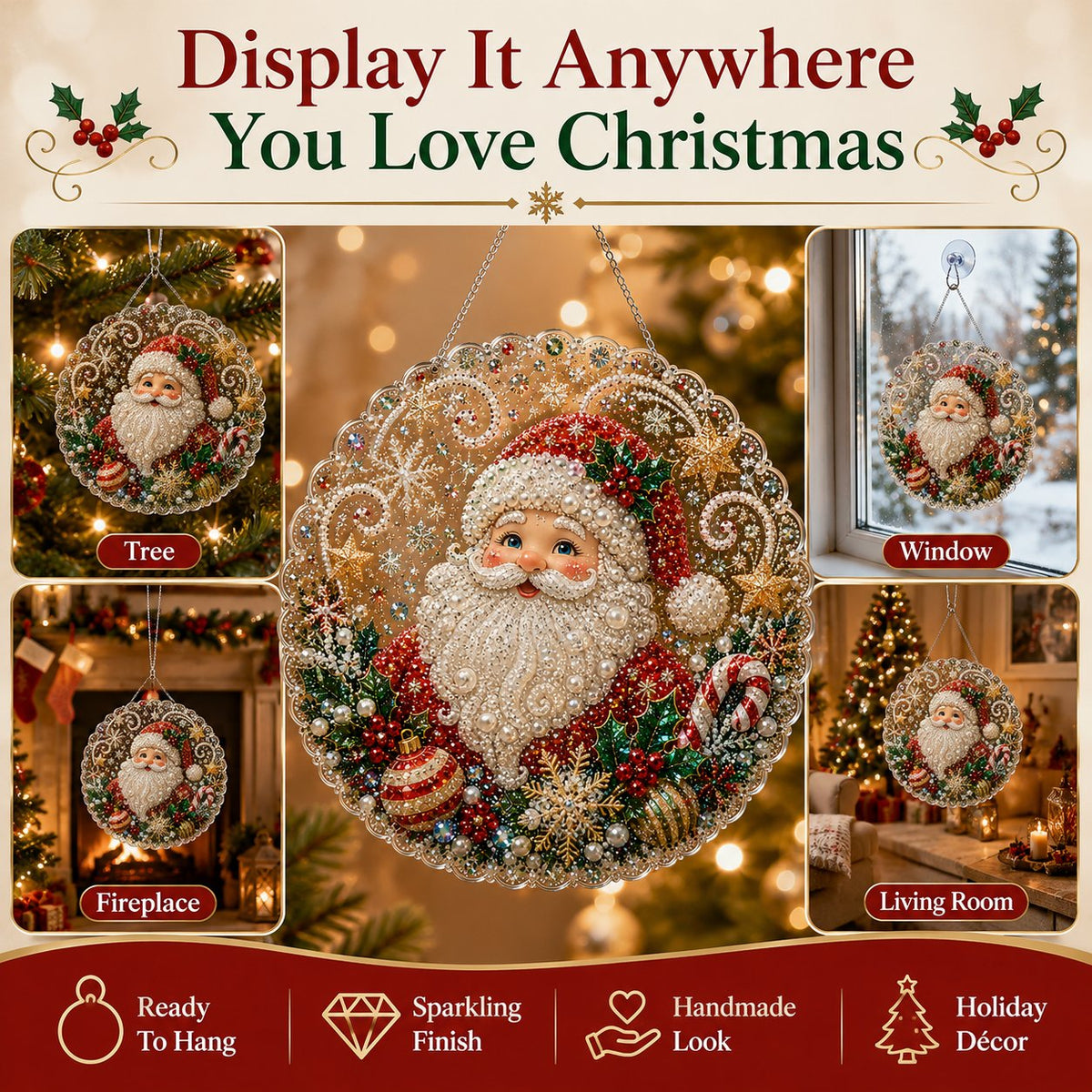 🎄 LAST DAY 49% OFF ✨Turn Tiny Diamonds Into Christmas Keepsakes You'll Treasure Forever🎅💎