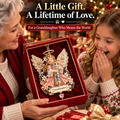 ⏳ Last day to save 49%-👼💵 3D Angel Christmas Cash Gift Ornament – Holiday Money Holder Keepsake ✨