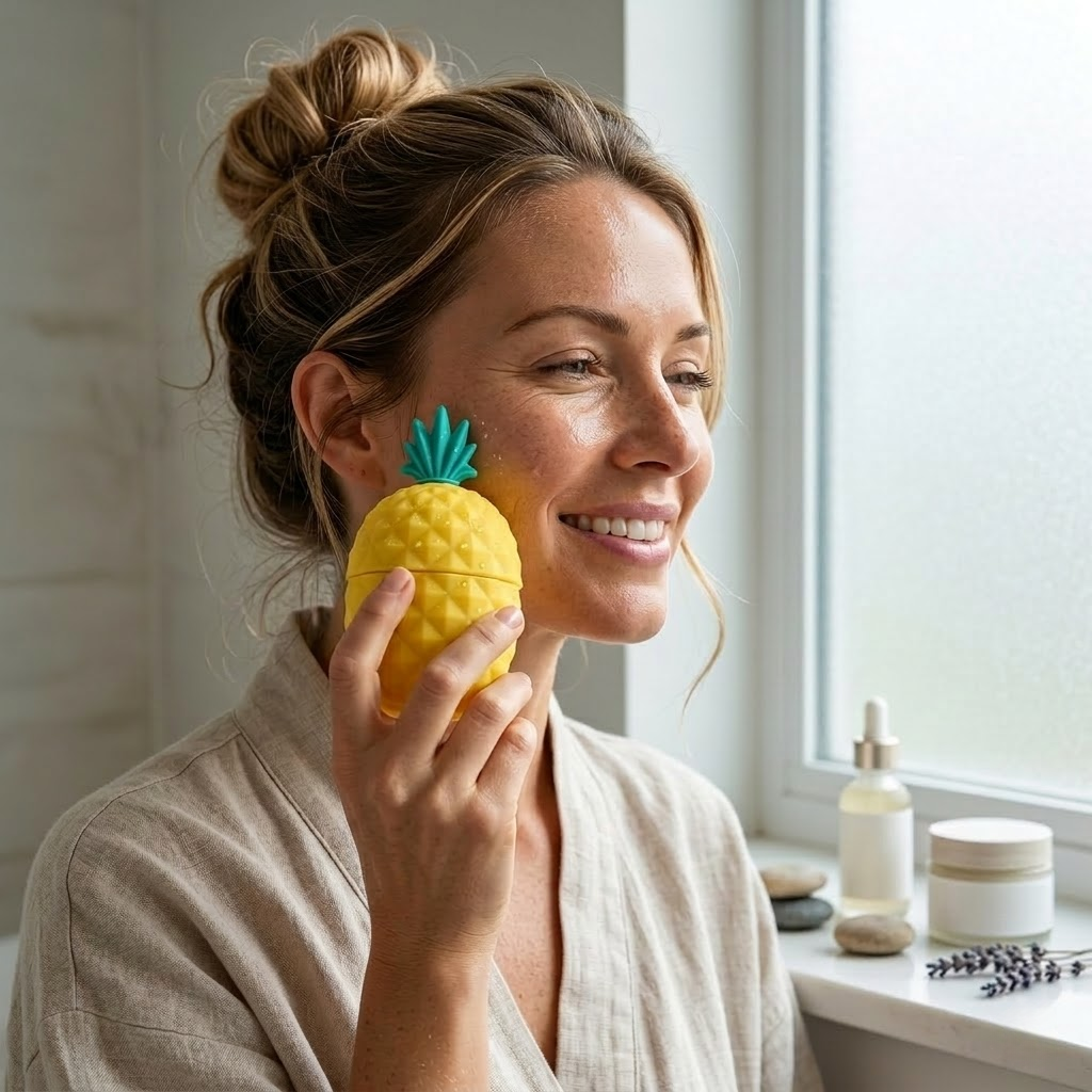 Pineapple Ice Roller