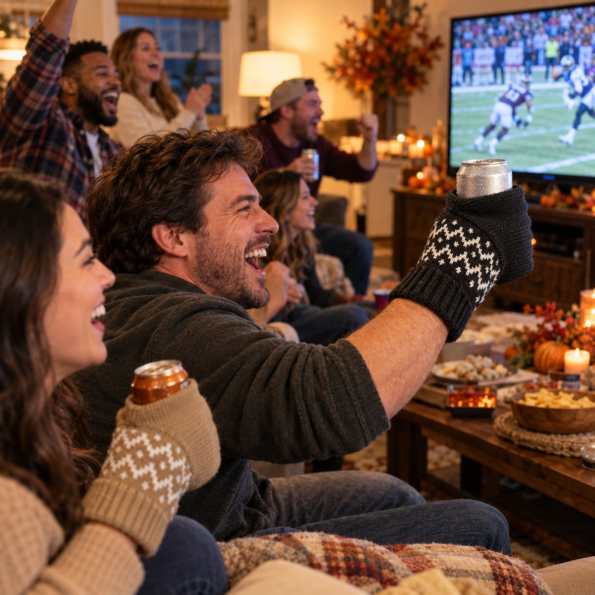 🦃 Thanksgiving Sale — 49% OFF | 🍺 Winter Beer Can Glove – Warm Hands, Cold Beer, Game-Day Ready!