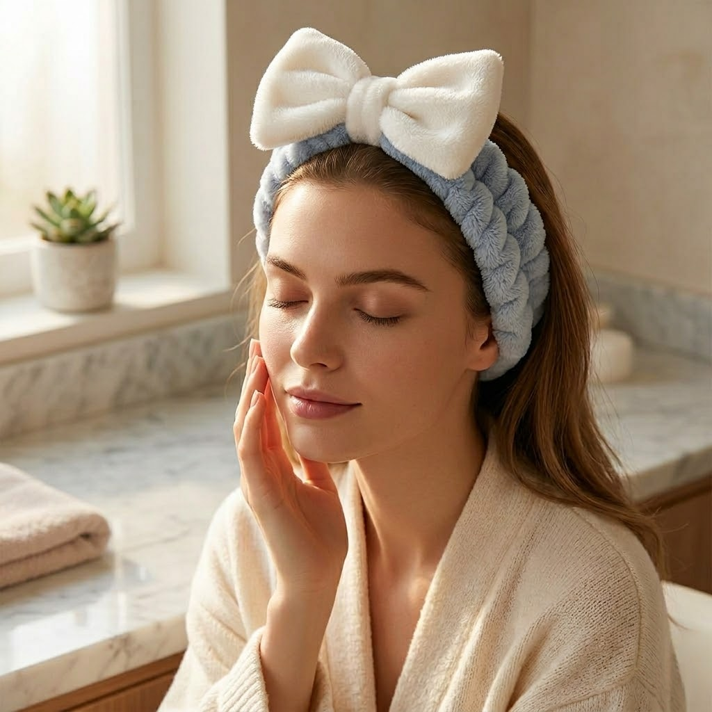 Plush Bow Hairband