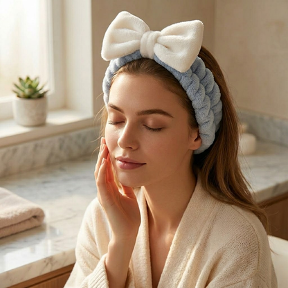 Plush Bow Hairband
