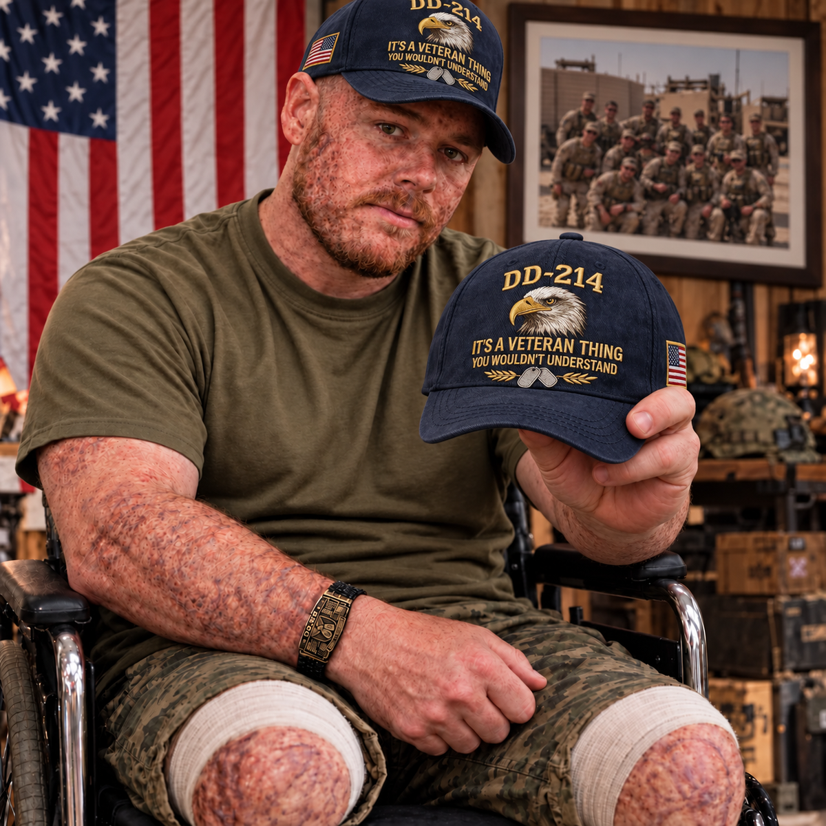 🔥LAST DAY 49% OFF - 🦅100% Handmade DD-214 Veteran Honor Embroidered Cap(𝐂𝐡𝐚𝐝 𝐒𝐦𝐢𝐭𝐡 𝐇𝐚𝐧𝐝𝐦𝐚𝐝𝐞®)