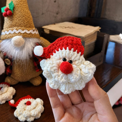 🎅100% Handmade Crochet Santa Ornament(Ethan Carter Handmade®)  - The Best Christmas Gift