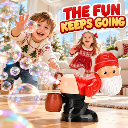 🔥Christmas Sale 49% OFF🎅 Farting Santa Bubble Machine💨 Funny Holiday Party Toy & Gift🎁