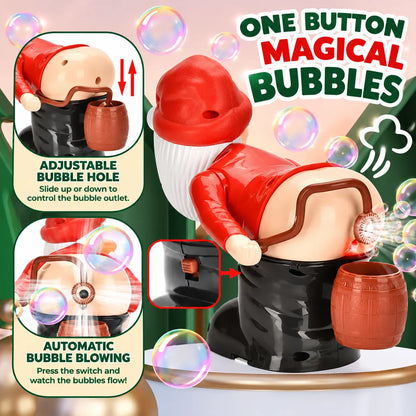 🔥Christmas Sale 49% OFF🎅 Farting Santa Bubble Machine💨 Funny Holiday Party Toy & Gift🎁