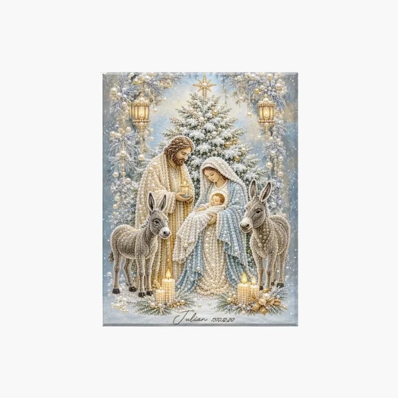 🎄 3D Nativity Diamond Art Kit – Create a Sparkling Christmas Keepsake✝️💎