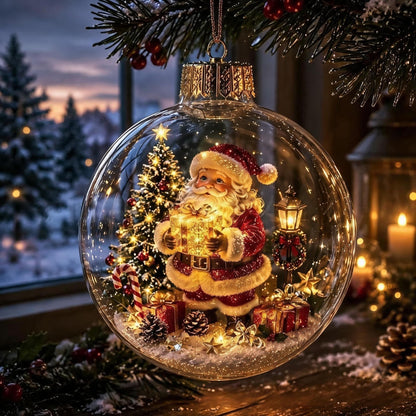 🎅 Bring the Magic of Christmas Home with This Light-Up Miniature Diorama! 🎄✨