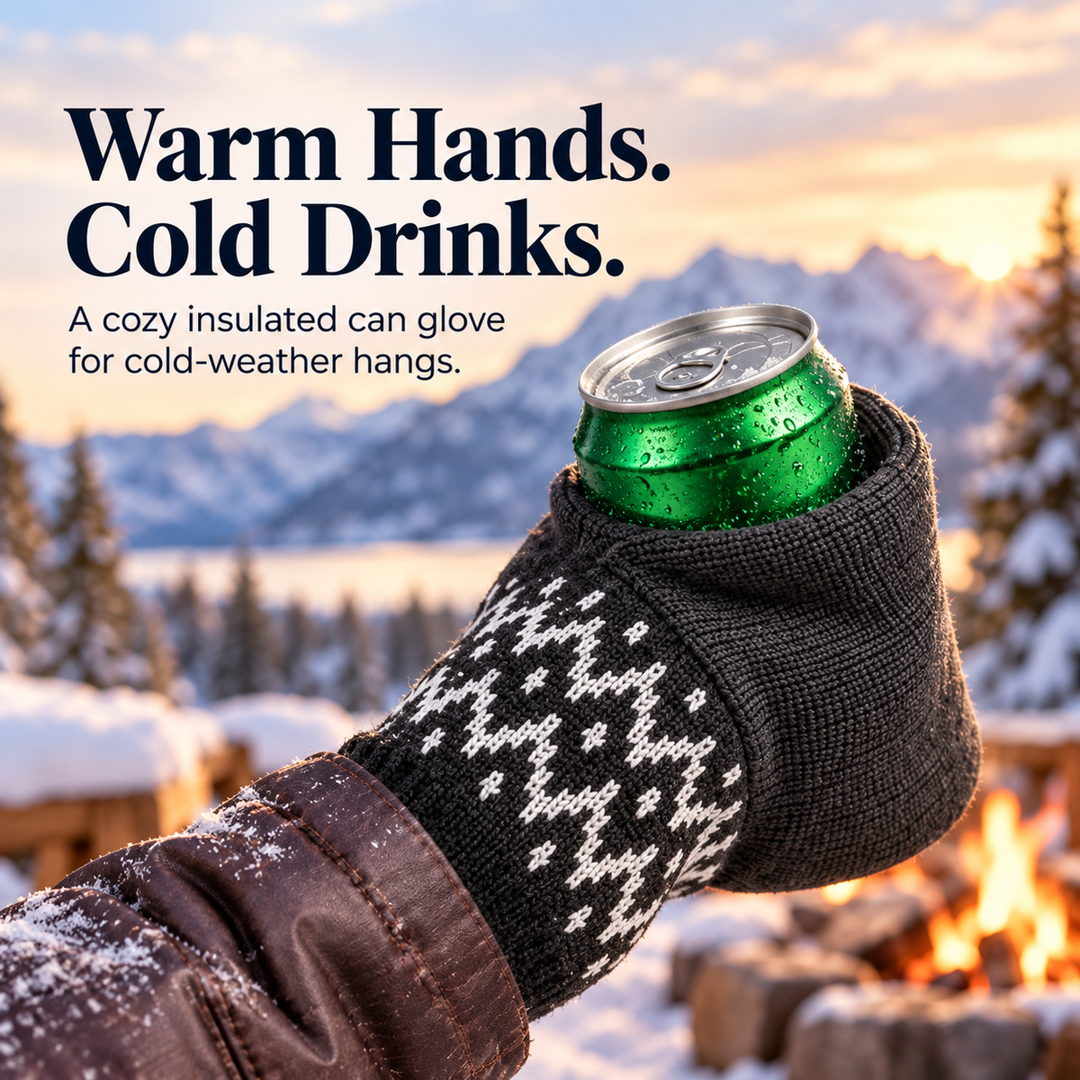 🦃 Thanksgiving Sale — 49% OFF | 🍺 Winter Beer Can Glove – Warm Hands, Cold Beer, Game-Day Ready!