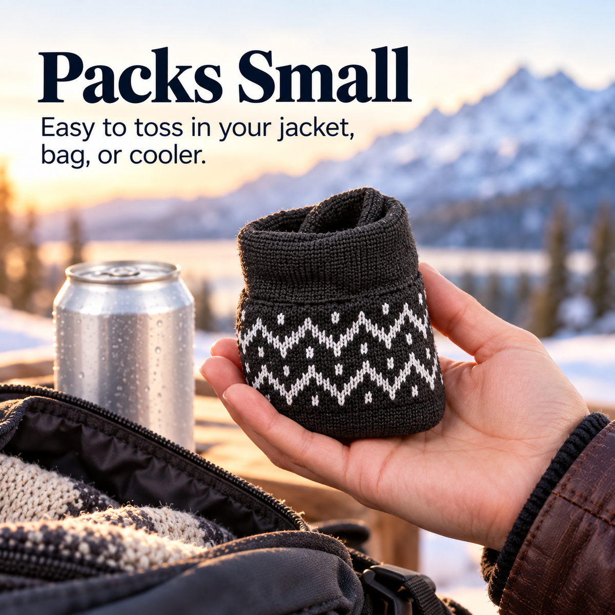 🦃 Thanksgiving Sale — 49% OFF | 🍺 Winter Beer Can Glove – Warm Hands, Cold Beer, Game-Day Ready!