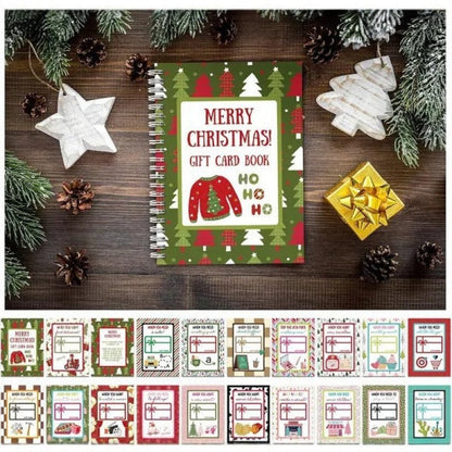 🔥 LIMITED-TIME 50% OFF🎄Christmas Gift Card Book-A new christmas surprise on every page!