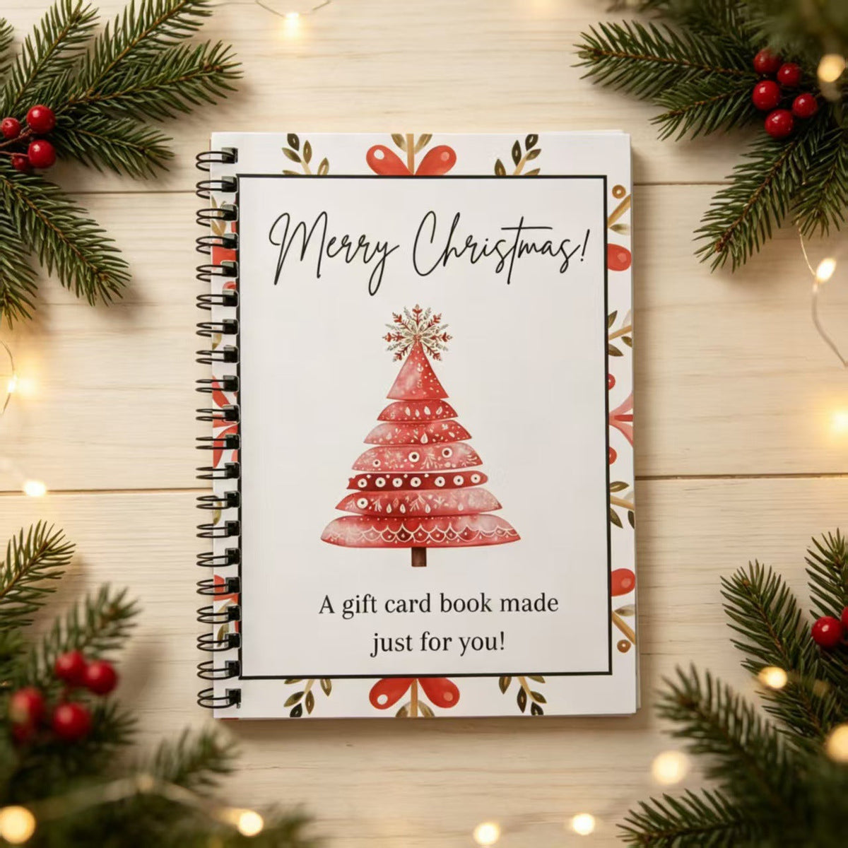 🔥 LIMITED-TIME 50% OFF🎄Christmas Gift Card Book-A new christmas surprise on every page!