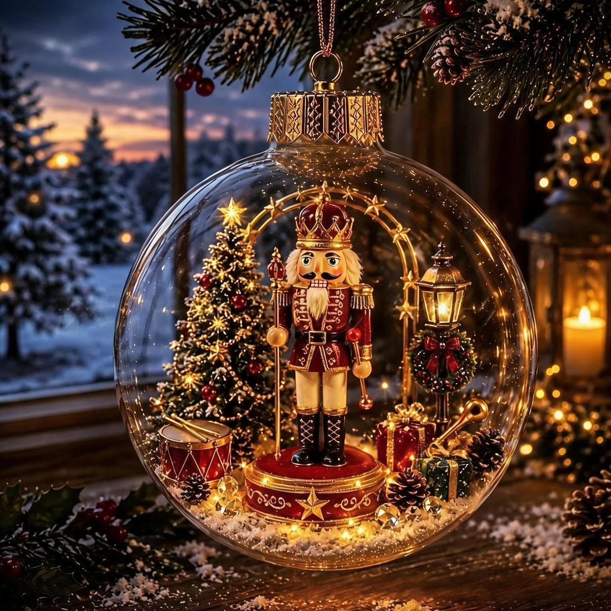 🎅 Bring the Magic of Christmas Home with This Light-Up Miniature Diorama! 🎄✨