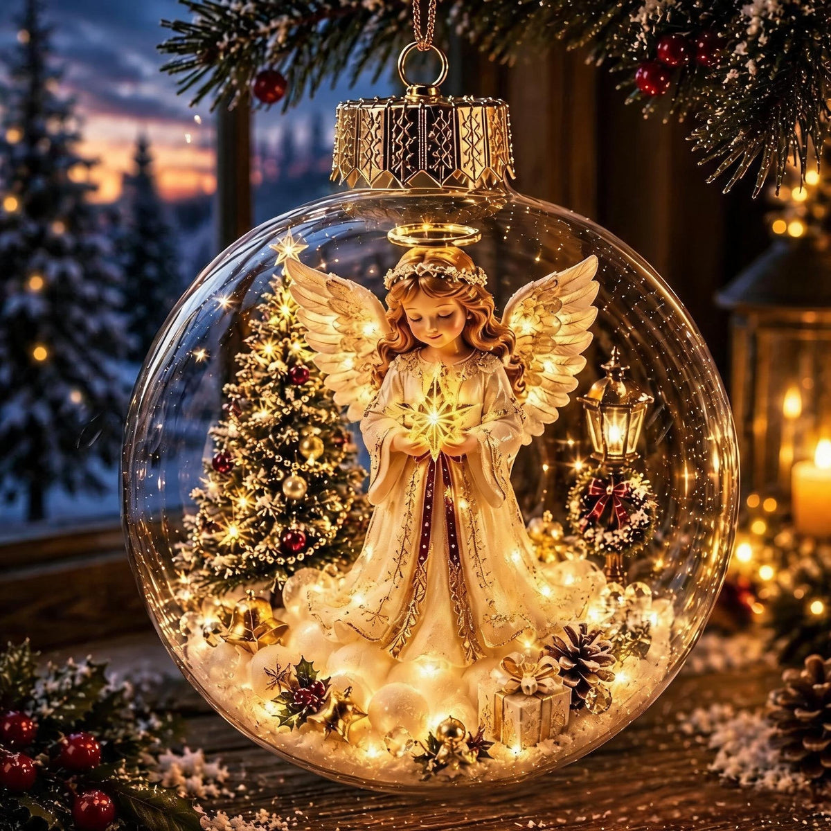 🎅 Bring the Magic of Christmas Home with This Light-Up Miniature Diorama! 🎄✨
