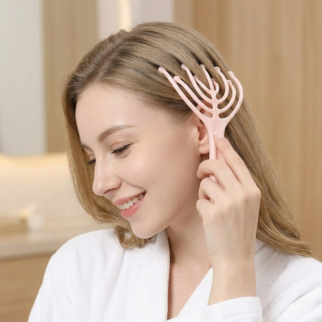 Soft Scalp Massager