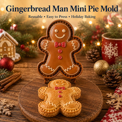 🔥Only $8.99 Last Day Promotion!✨ 🎄16-Design Christmas Mini Pie Mold Collection 🥧