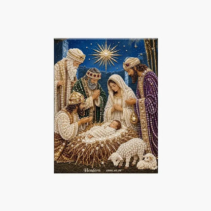 🎄 3D Nativity Diamond Art Kit – Create a Sparkling Christmas Keepsake✝️💎