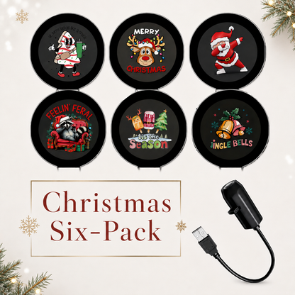 🔥Last Day Buy 1 Get 1 Free🎄 Plug-&-Play HD Christmas Projector – 6 or 10 Festive Scenes