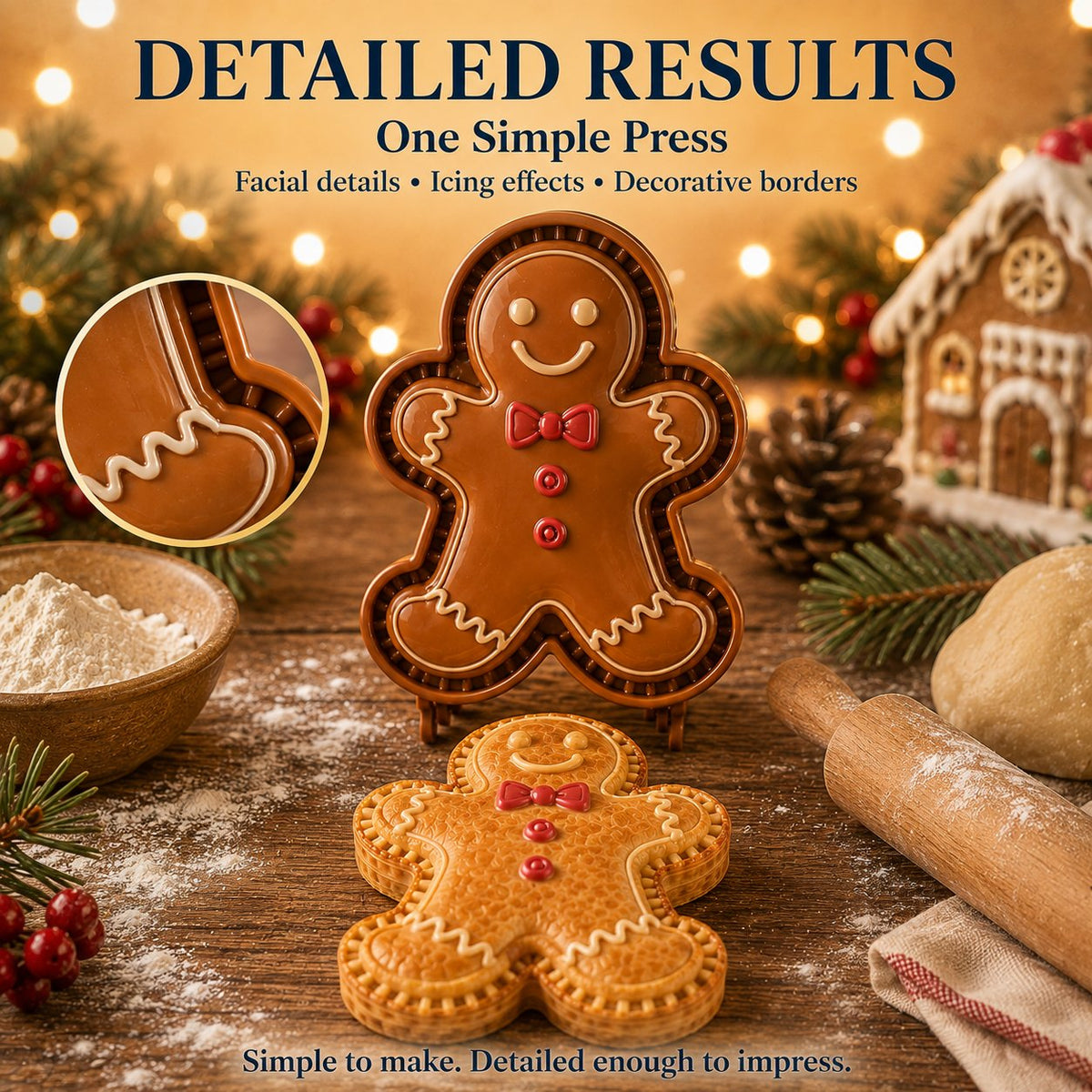 🔥Only $8.99 Last Day Promotion!✨ 🎄16-Design Christmas Mini Pie Mold Collection 🥧