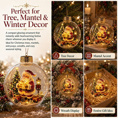 🎅 Bring the Magic of Christmas Home with This Light-Up Miniature Diorama! 🎄✨