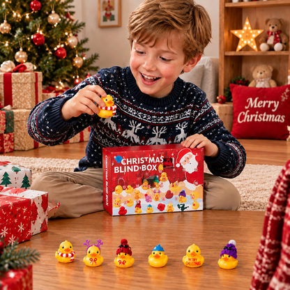 ⏳ Last Day to Save 49% – 🦆 24-Day Rubber Duck Christmas Advent Calendar | Discover a Cute New Duck Surprise Every Day & Build a Festive Collection Kids Will Love 🎄