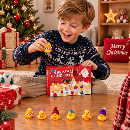 ⏳ Last Day to Save 49% – 🦆 24-Day Rubber Duck Christmas Advent Calendar | Discover a Cute New Duck Surprise Every Day & Build a Festive Collection Kids Will Love 🎄