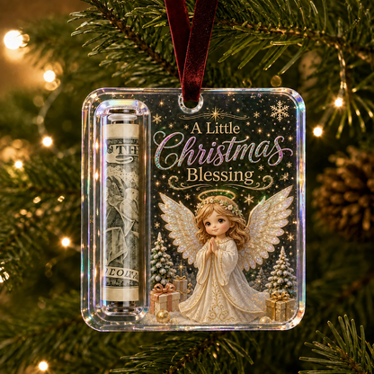 🔥LAST DAY 50% OFF 14PCS- 🎄Christmas Cash Gift Ornament- Make Cash Feel Like A Real Christmas Gift💵