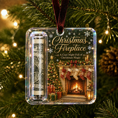 🔥LAST DAY 50% OFF 14PCS- 🎄Christmas Cash Gift Ornament- Make Cash Feel Like A Real Christmas Gift💵