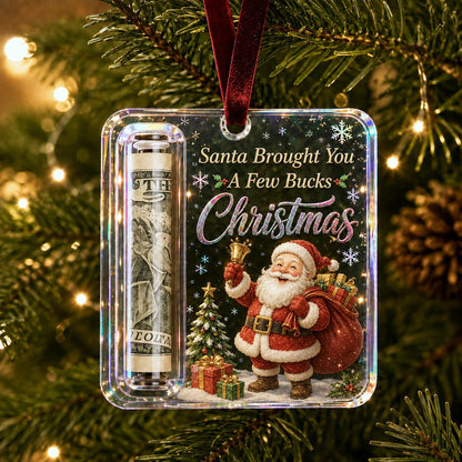 🔥LAST DAY 50% OFF 14PCS- 🎄Christmas Cash Gift Ornament- Make Cash Feel Like A Real Christmas Gift💵