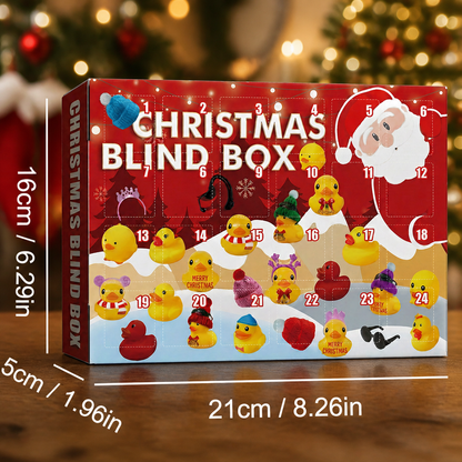 ⏳ Last Day to Save 49% – 🦆 24-Day Rubber Duck Christmas Advent Calendar | Discover a Cute New Duck Surprise Every Day & Build a Festive Collection Kids Will Love 🎄
